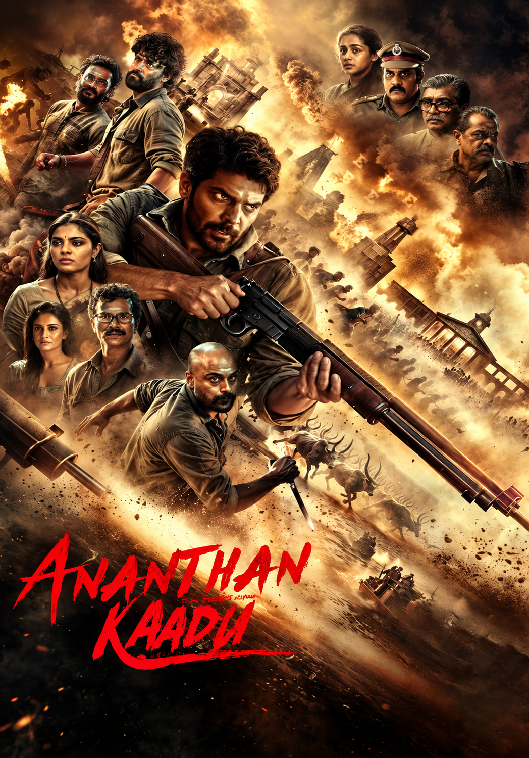 Ananthan Kaadu (2026) (Hindi + Malayalam) Dual Audio UnCut South Movie HD ESub