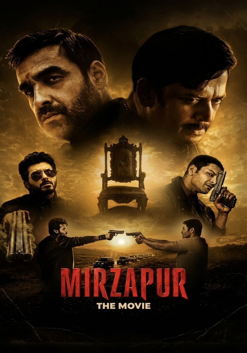 Mirzapur - The Movie (2026) Bollywood Hindi Movie PreDVD