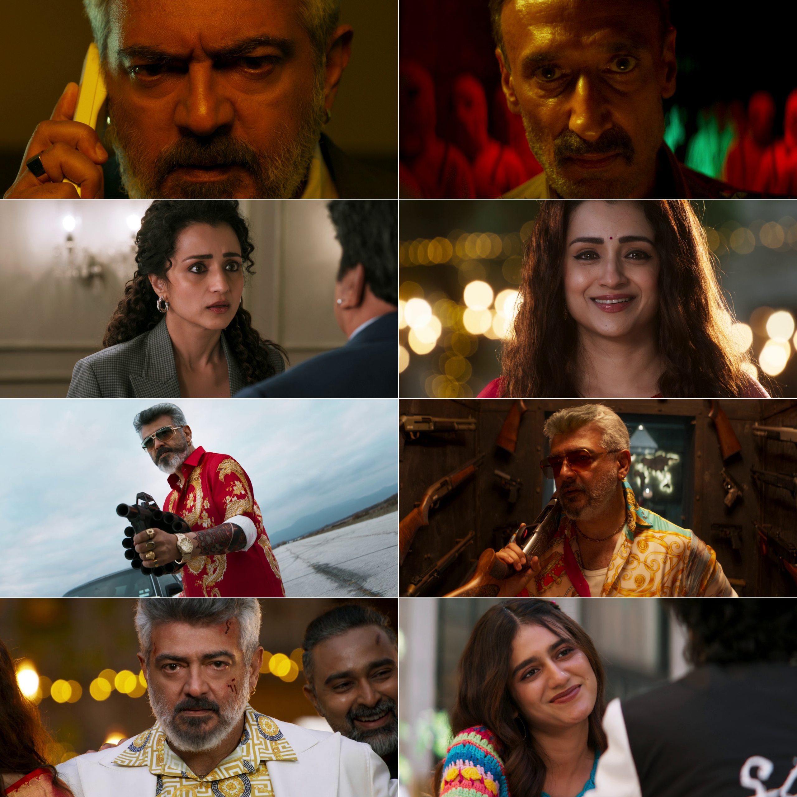 Good Bad Ugly (2025) (Hindi + Tamil) Dual Audio UnCut South Movie HD ESub Screenshot