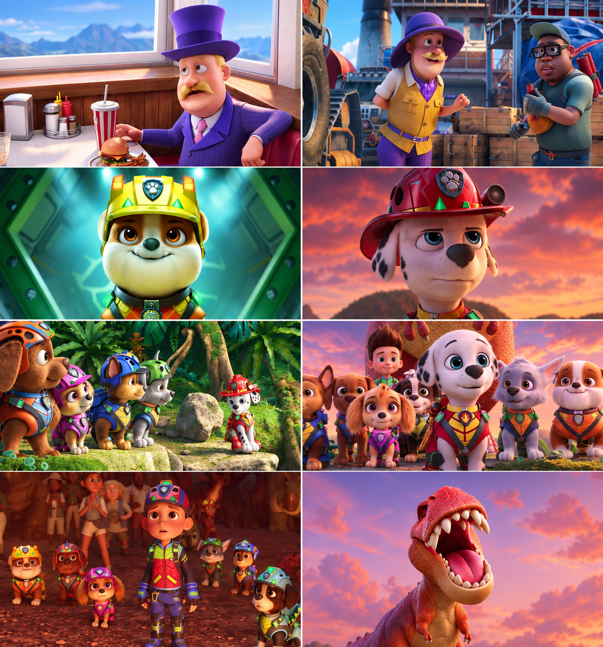 PAW Patrol - The Dino Movie (2026) (Hindi + English) Dual Audio Animation Movie HD ESub Screenshot