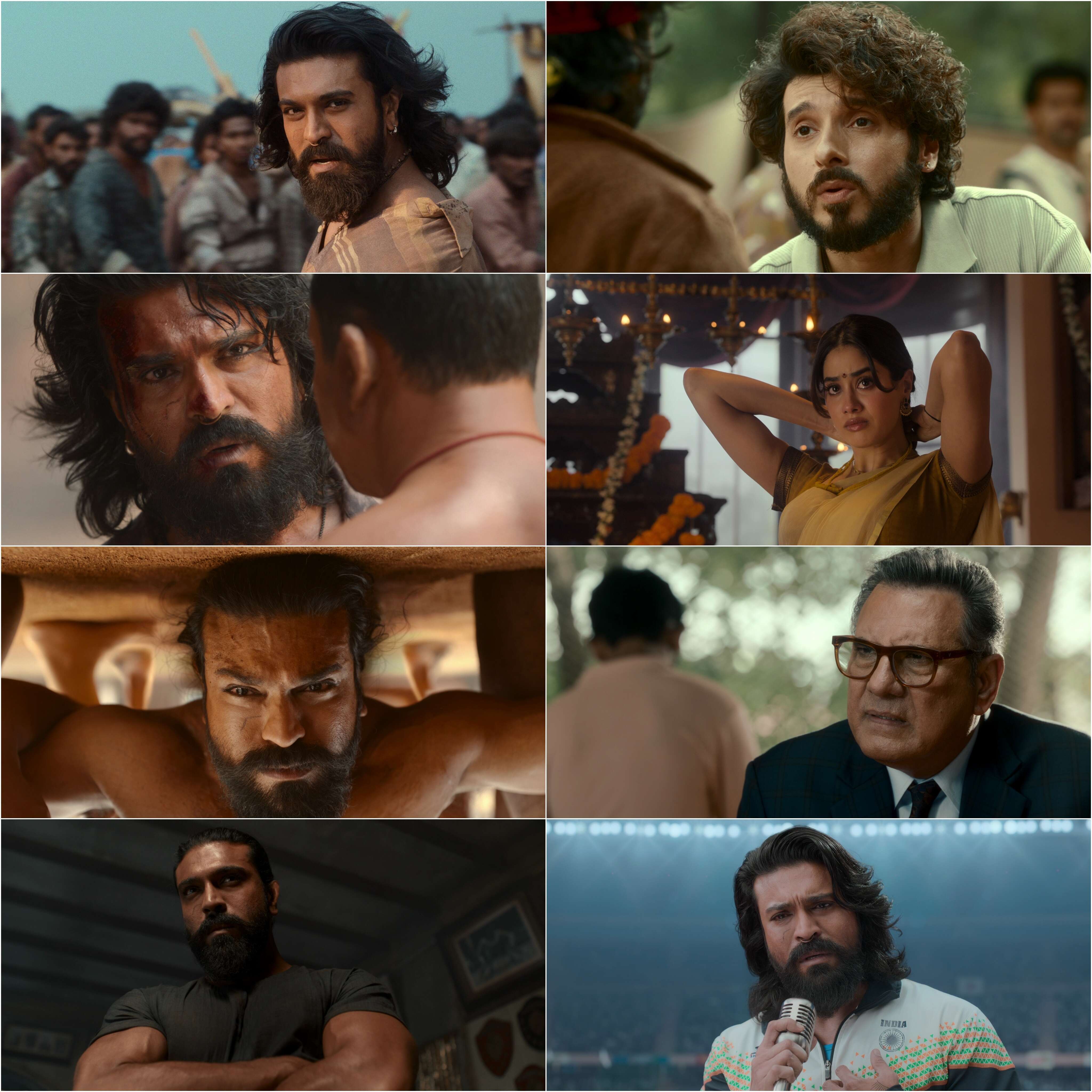 Peddi (2026) (Hindi (Clear) + Telugu) Dual Audio UnCut South Movie HD ESub Screenshot